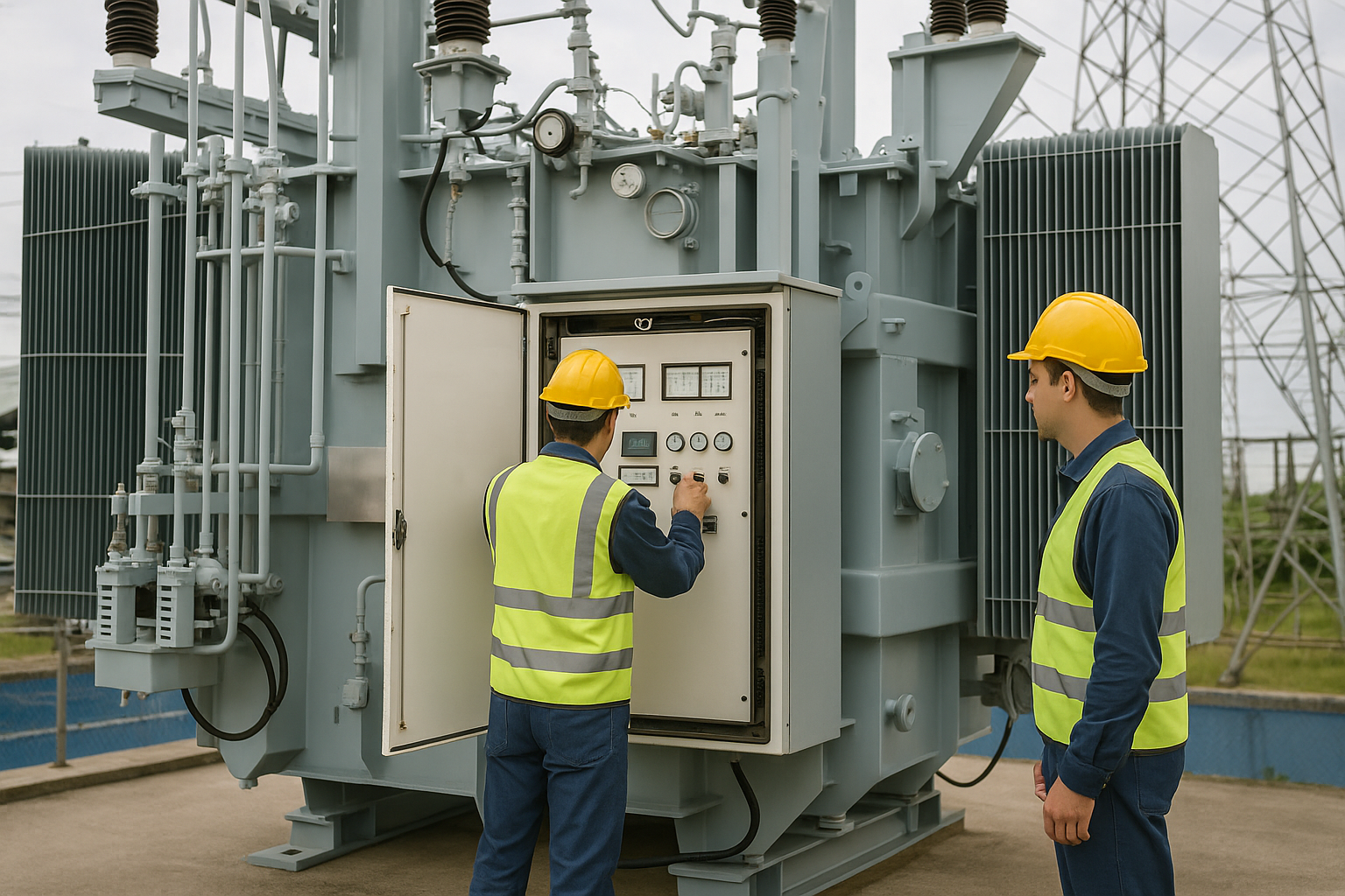 Servicetechniker bei Transformatorprüfung – zuverlässige Referenzen und starke Partner